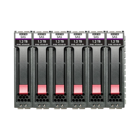 HPE MSA 10.8TB SFF 2.5" SAS 12G 10K M2 Enterprise HDD Bundle (6 Pack) — Being Shipped