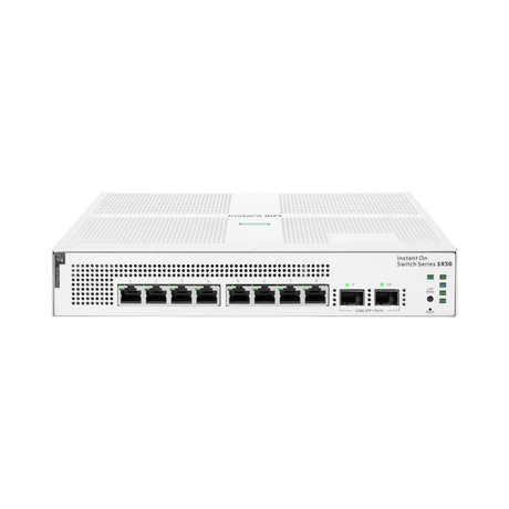 HPE Instant On 1930 8-Port Gigabit PoE+ Compliant Managed Switch with SFP — Being Shipped