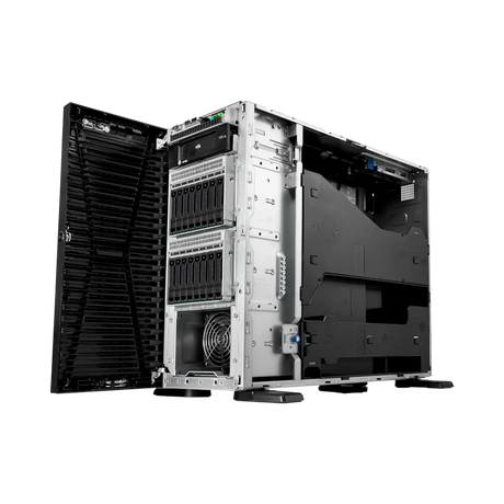 HPE ProLiant ML110 Gen11 3508U 2.1GHz 8c 1P 1x32GB-R 4LFF MR408i-o 2x2TB HDD 2x500W PS NA Server — Being Shipped