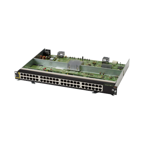 Aruba Networking CX 6400 48-port 1GbE Class 4 PoE v2 Module Switch — Being Shipped