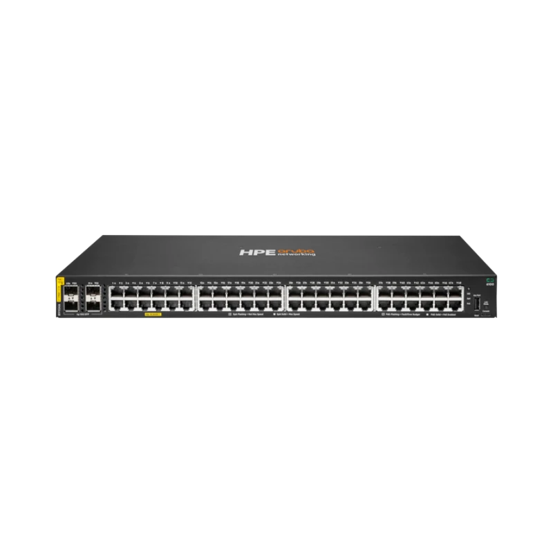 Aruba CX 6100 48G Class4 PoE 4SFP+ 740W Switch — Being Shipped