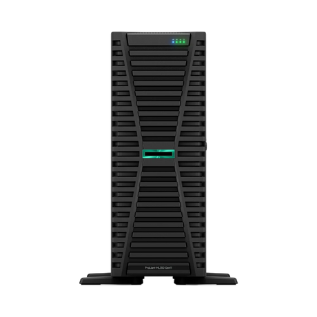 HPE ProLiant ML350 Gen11 4410Y 2.0GHz 12c 1P 2x32GB-R 8SFF MR408i-o 2x480GB SSD 2x800W PS NA Server — Being Shipped