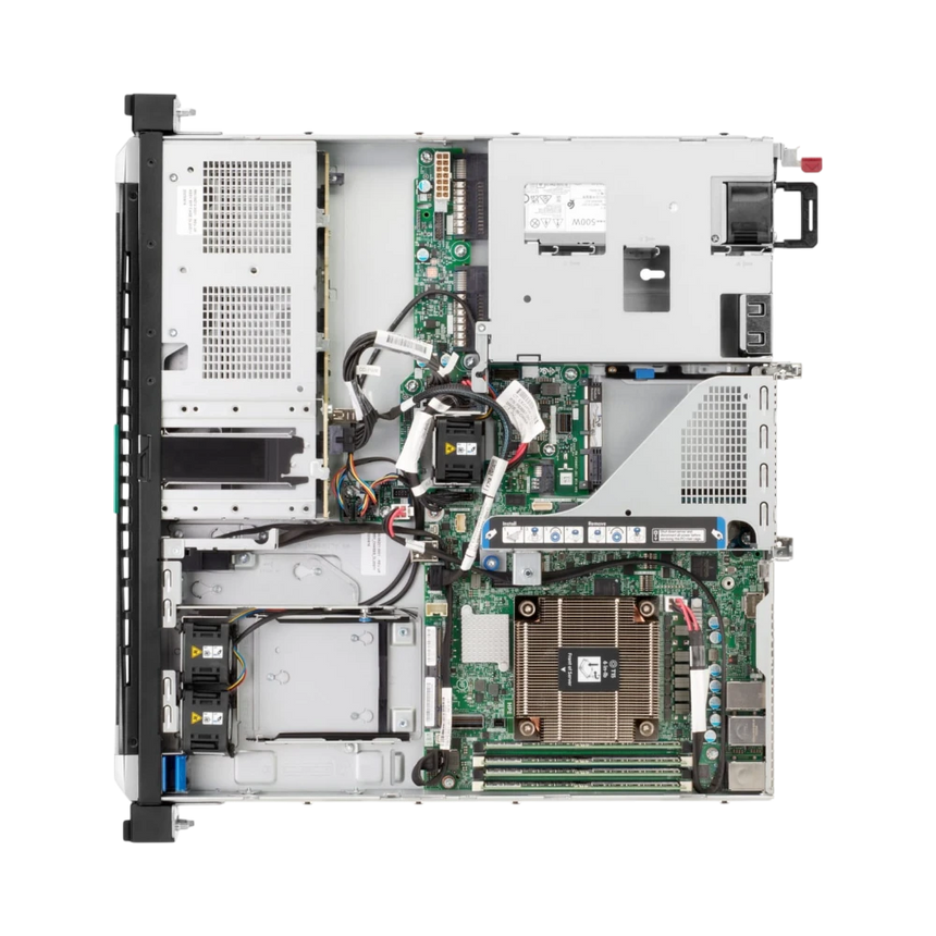 HPE ProLiant DL20 Gen11 E-2436 2.9GHz 6-core 1P 32GB-DR MR408i-o 4SFF 2x500W RPS NA Server — Being Shipped