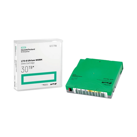 HPE LTO-8 Ultrium 30TB WORM Data Tape Cartridge — Being Shipped