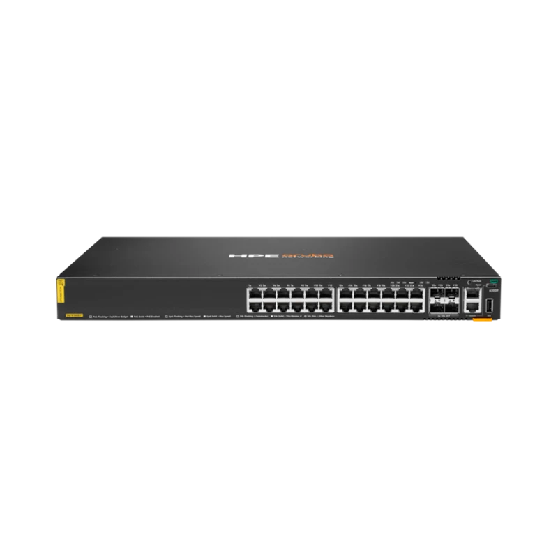 Aruba CX 6200F 24G Class-4 PoE 4SFP+ 370W Switch — Being Shipped