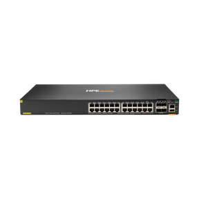 Aruba CX 6200F 24-Port PoE+ Compliant Gigabit Managed Network Switch with SFP (370W) — Being Shipped