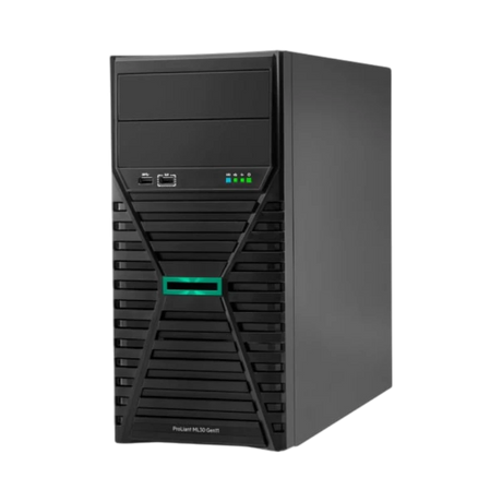 HPE ProLiant ML30 Gen11 E-2434 3.4GHz 4c 1P 1x32GB-U 4LFF MR216i-p 2x2TB HDD 1x500W PS NA Server — Being Shipped