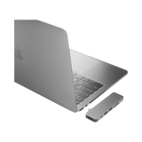 Hyper HyperDrive Solo 2-Port USB 3.1 Gen 1 Type-A Hub with HDMI, USB Type-C, microSD, SD, & 3.5mm Audio (Gray) — Being Shipped