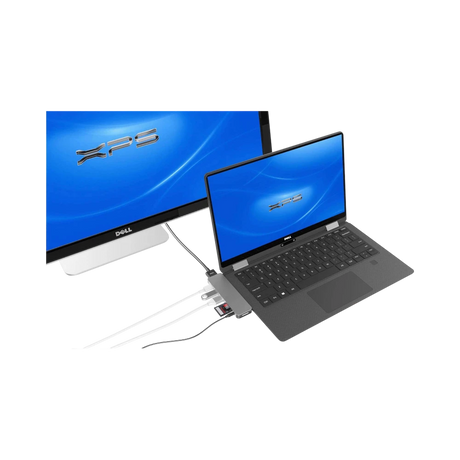 Hyper HyperDrive Solo 2-Port USB 3.1 Gen 1 Type-A Hub with HDMI, USB Type-C, microSD, SD, & 3.5mm Audio (Gray) — Being Shipped