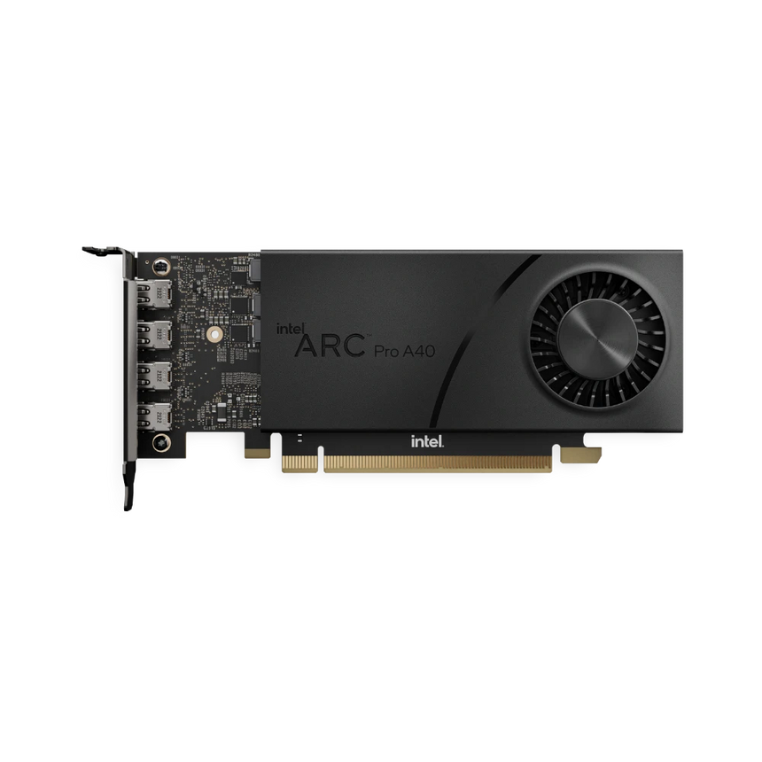 Intel Arc Pro A40 PCIe 4.0 x16 Half-Height 6GB GDDR6 Graphics Card — Being Shipped
