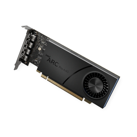 Intel Arc Pro A40 PCIe 4.0 x16 Half-Height 6GB GDDR6 Graphics Card — Being Shipped
