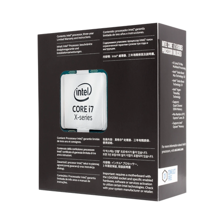 Intel Core i7-7820X X-Series 11M Cache Up to 4.30 GHz 8 Core 16 Threads Processor — Being Shipped