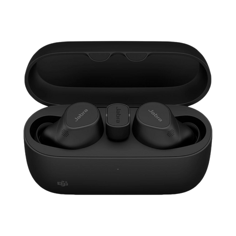 Jabra Evolve2 Buds USB-C MS Earbuds with USB-C Bluetooth Dongle for Microsoft Teams and Wireless Charging Pad — Being Shipped