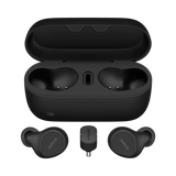 Jabra Evolve2 Buds USB-C MS Earbuds with USB-C Bluetooth Dongle for Microsoft Teams and Wireless Charging Pad — Being Shipped