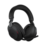 Jabra Evolve2 85 Noise-Canceling Wireless Over-Ear Headset with Stand (Microsoft Teams, USB Type-C, Black) — Being Shipped
