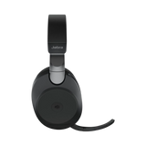 Jabra Evolve2 85 Noise-Canceling Wireless Over-Ear Headset with Stand (Microsoft Teams, USB Type-C, Black) — Being Shipped