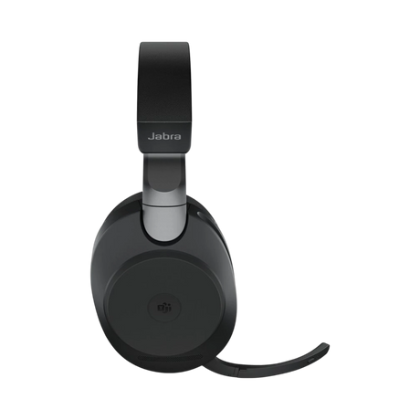 Jabra Evolve2 85 Noise-Canceling Wireless Over-Ear Headset with Stand (Microsoft Teams, USB Type-C, Black) — Being Shipped