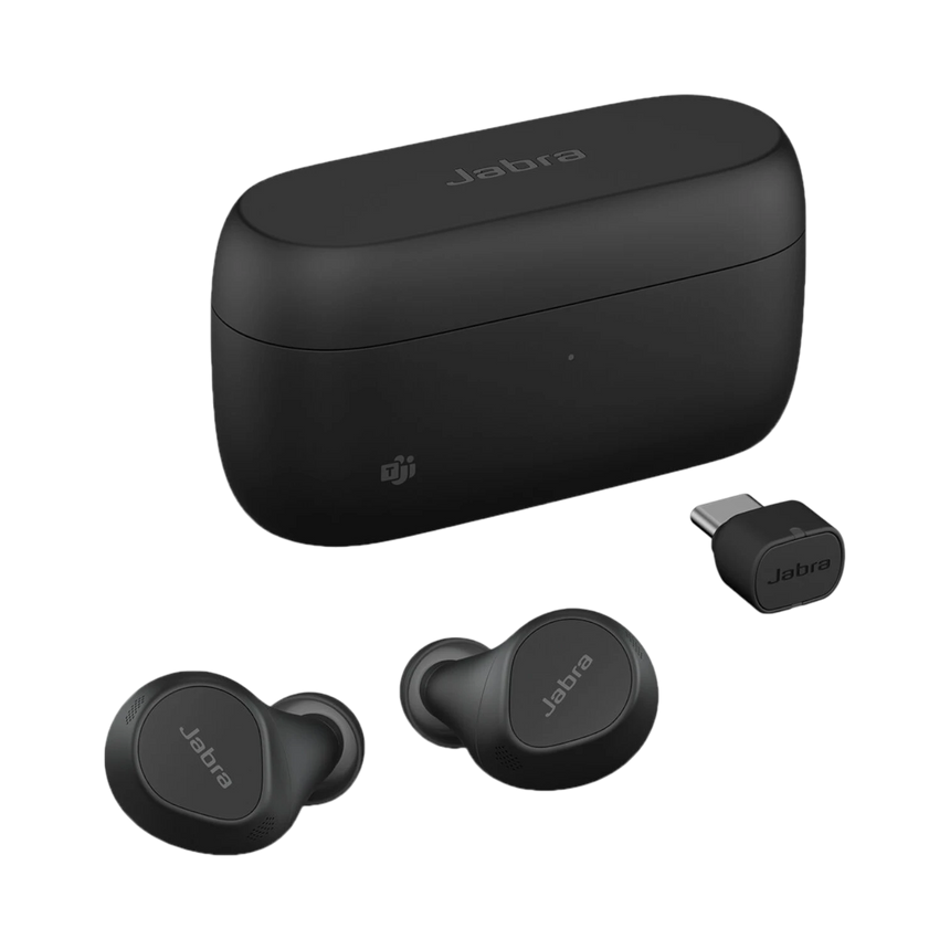 Jabra Evolve2 Buds USB-C UC Earbuds with USB-C Bluetooth Dongle for Unified Communication and Wireless Charging Pad — Being Shipped