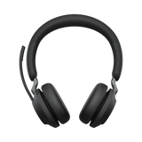 Jabra Evolve2 65 Stereo Wireless On-Ear Headset with Stand (Unified Communication, USB Type-C, Black) — Being Shipped