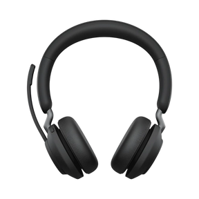 Jabra Evolve2 65 Stereo Wireless On-Ear Headset with Stand (Unified Communication, USB Type-C, Black) — Being Shipped