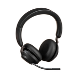 Jabra Evolve2 65 Stereo Wireless On-Ear Headset with Stand (Unified Communication, USB Type-C, Black) — Being Shipped