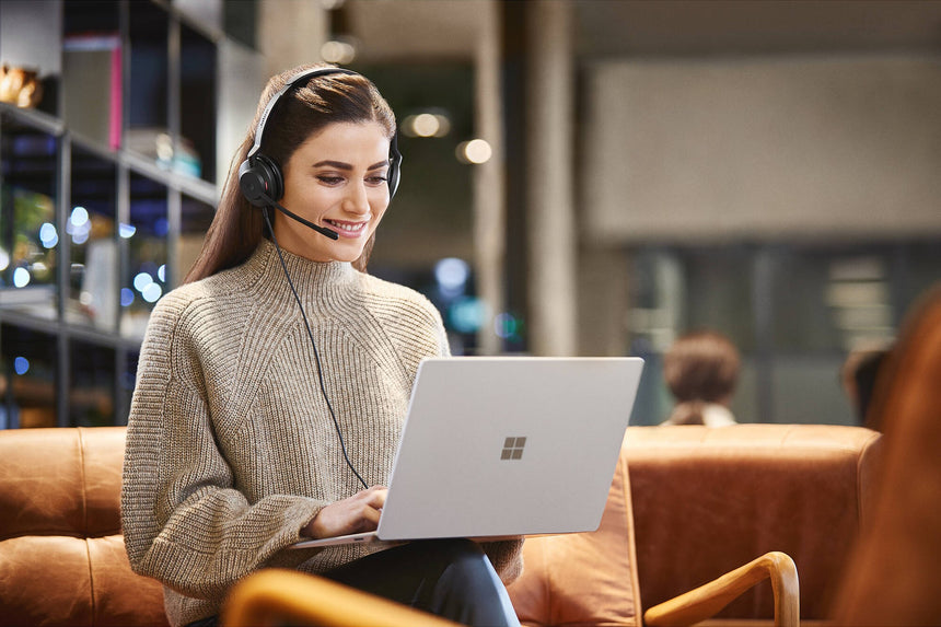 Jabra Evolve2 30 Wired Stereo Headset (USB Type-C, Microsoft Teams) — Being Shipped