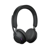 Jabra Evolve2 65 Stereo Wireless On-Ear Headset with Stand (Microsoft Teams, USB Type-A, Black) — Being Shipped