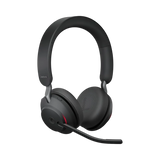 Jabra Evolve2 65 Stereo Wireless On-Ear Headset with Stand (Microsoft Teams, USB Type-A, Black) — Being Shipped