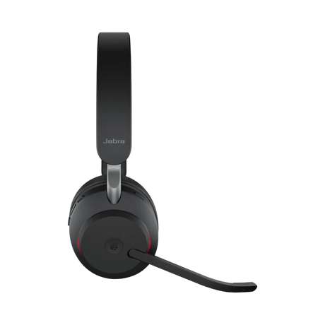 Jabra Evolve2 65 Stereo Wireless On-Ear Headset with Stand (Microsoft Teams, USB Type-A, Black) — Being Shipped