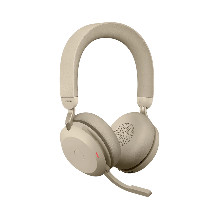 Jabra Evolve2 75 UC Wireless Noise-Canceling Headset (Gold Beige) — Being Shipped