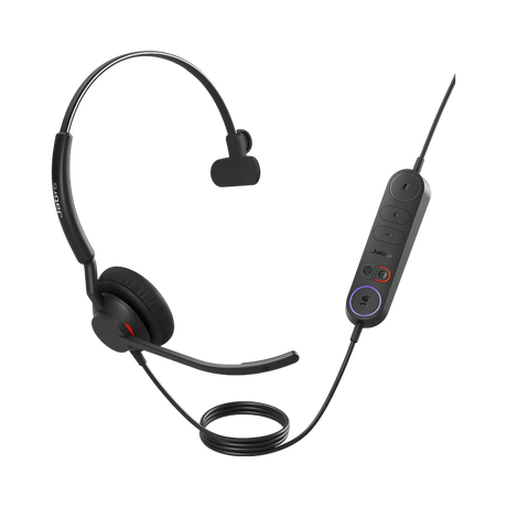 Jabra Engage 40 Inline Link USB-A UC Mono Wired Headset — Being Shipped