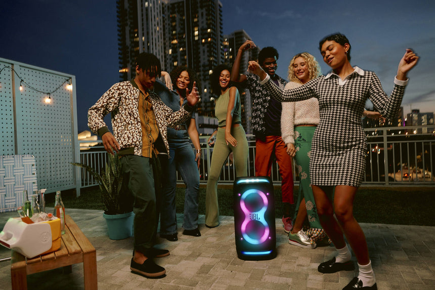 JBL PartyBox Stage 320 240W Wireless Party Speaker (Black) — Being Shipped