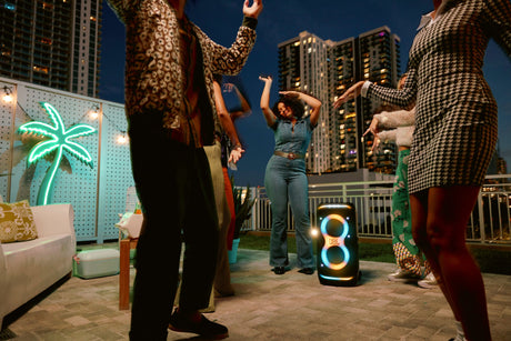 JBL PartyBox Stage 320 240W Wireless Party Speaker (Black) — Being Shipped