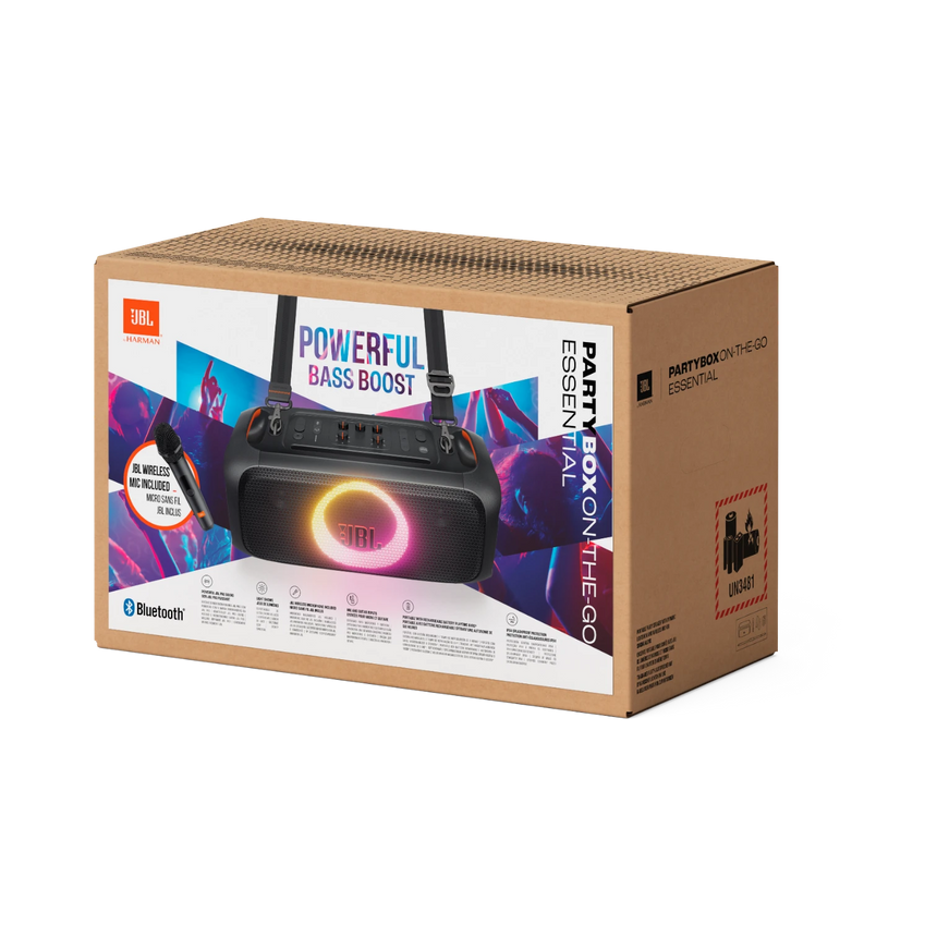 JBL PartyBox On-the-Go Essential Portable Wireless Party Speaker — Being Shipped
