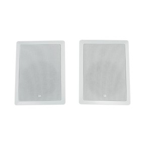 JBL Control 128W 8" 2-Way 120W In-Wall 8-Ohm Installation Speakers (Pair, White) — Being Shipped