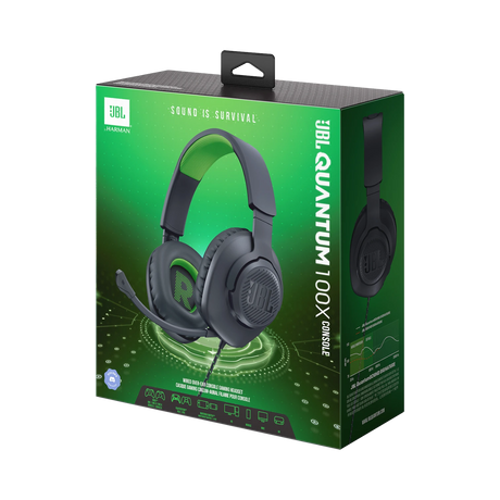 JBL Quantum 100X Console Wired Over-Ear Gaming Headset — Being Shipped