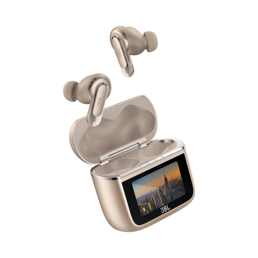 JBL Tour Pro 3 True Wireless Noise-Canceling Earbuds (Latte) — Being Shipped