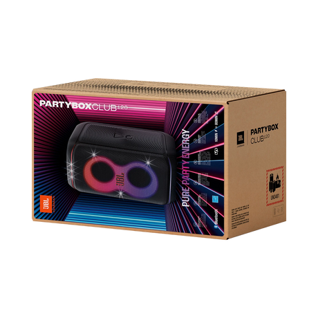 JBL PartyBox Club 120 160W Wireless Party Speaker (Black) — Being Shipped