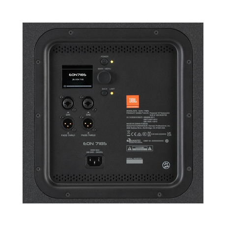 JBL EON718S 1500W 18" Powered Subwoofer with Bluetooth Control and DSP — Being Shipped