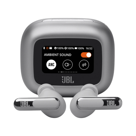 JBL Live Beam 3 Noise-Canceling True Wireless Earbuds (Silver) — Being Shipped