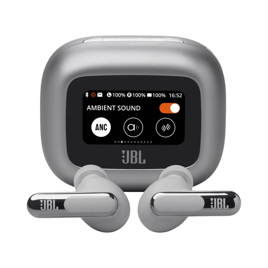 JBL Live Beam 3 Noise-Canceling True Wireless Earbuds (Silver) — Being Shipped
