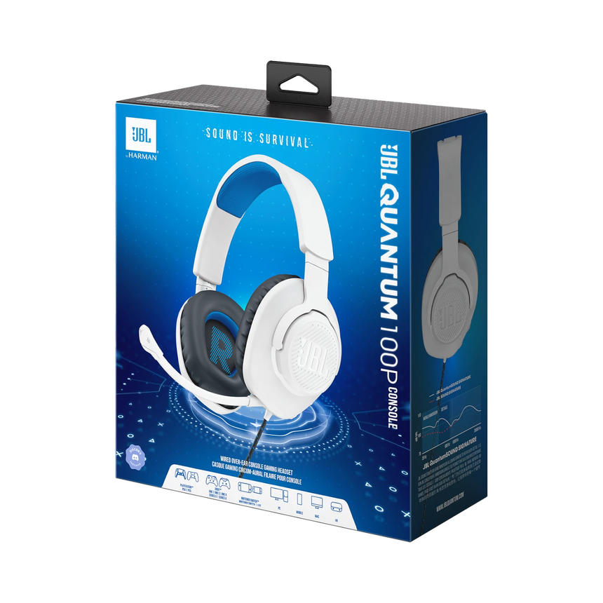 JBL Quantum 100P Wired Over-Ear Console Gaming Headset — Being Shipped