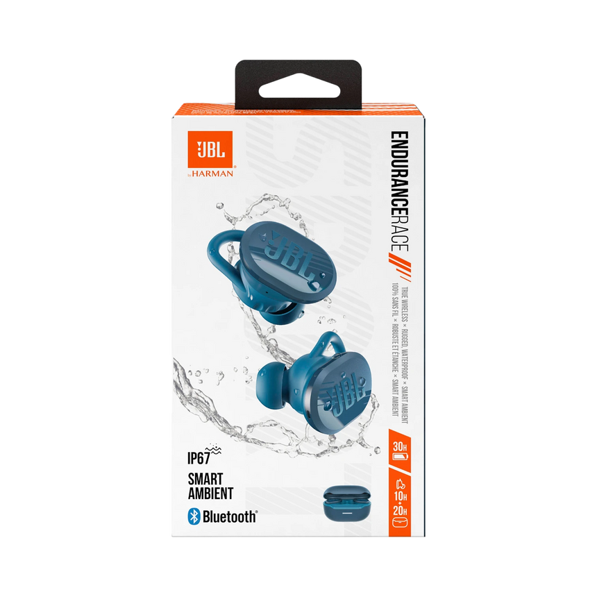 JBL Endurance Race TWS True Wireless In-Ear Sport Headphones (Blue) — Being Shipped