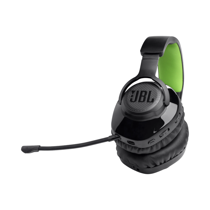 JBL Quantum 360X XBOX Wireless Over-Ear Gaming Headset (Black/Green) — Being Shipped
