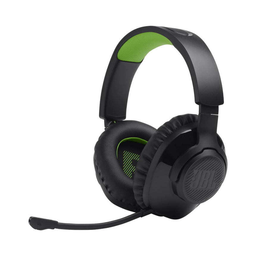 JBL Quantum 360X XBOX Wireless Over-Ear Gaming Headset (Black/Green) — Being Shipped