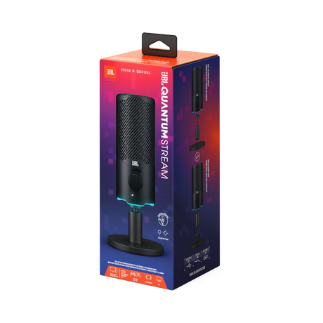 JBL Quantum Stream Dual-Pattern USB Microphone — Being Shipped