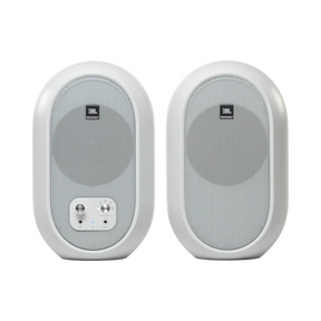 JBL 1 Series 104-BT Compact Powered Desktop Reference Monitors with Bluetooth (White Matte) — Being Shipped
