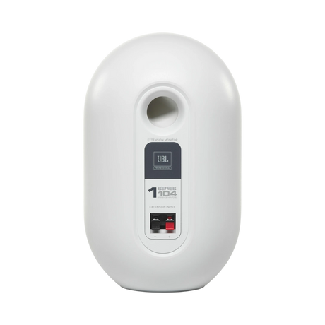 JBL 1 Series 104-BT Compact Powered Desktop Reference Monitors with Bluetooth (White Matte) — Being Shipped