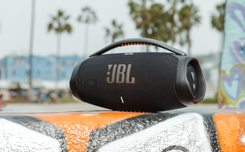 JBL Boombox 3 Portable Bluetooth Speaker (Black) — Being Shipped