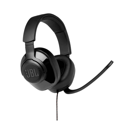 JBL Quantum 200 Wired Over-Ear Gaming Headset (Black) — Being Shipped